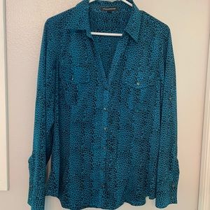 Leopard Print Blouse